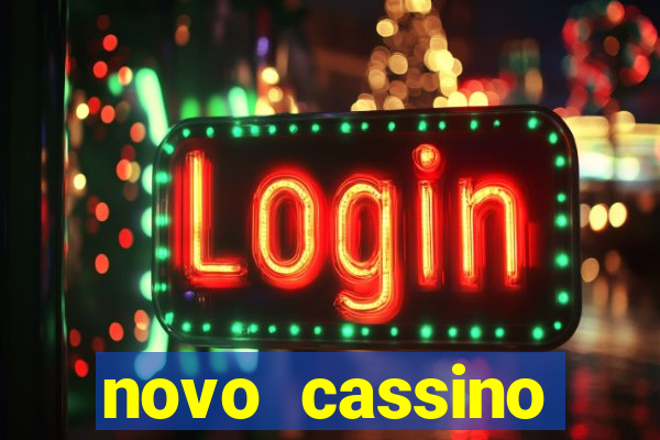 novo cassino pagando no cadastro